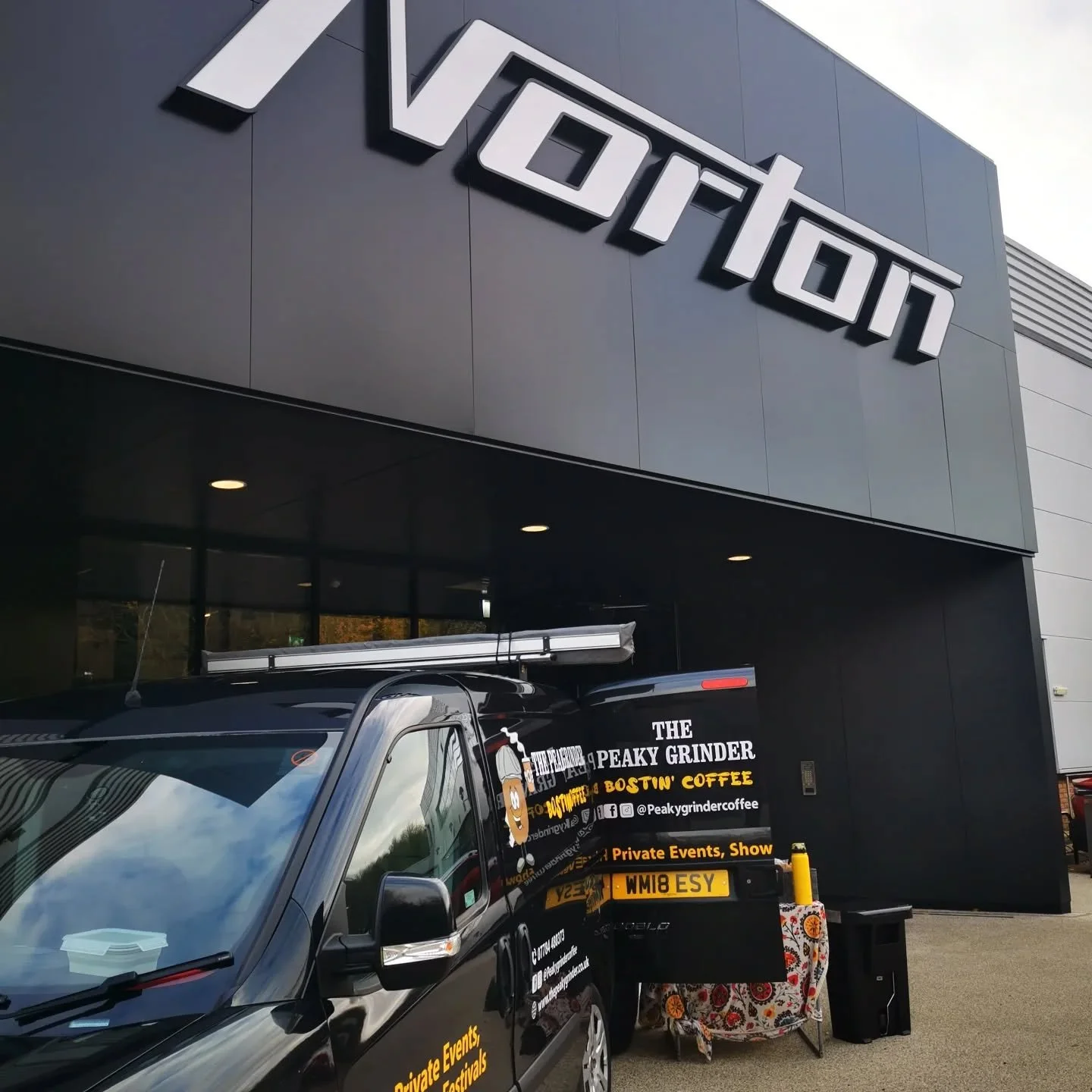 #nortonmotorcycles
#corporateevent
#coffee
#baristacoffee
#peakygrindercoffee
#christmasjumperday
#coffeetruck
#mobilecoffeevan
#cateringevents
#christmasevents