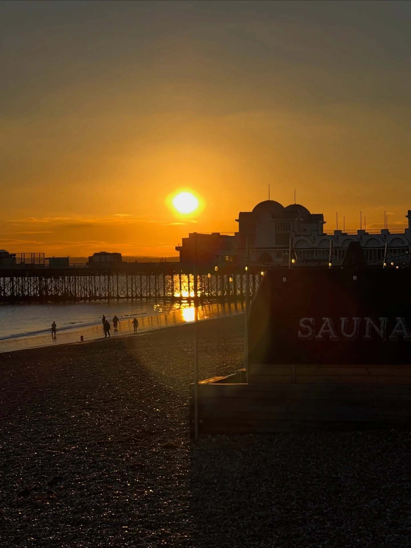 Our beachside sauna, where heat meets the sea. 

Equipped with water bucket, sauna hats &amp; timers so you can enjoy the full sauna experience 🌊