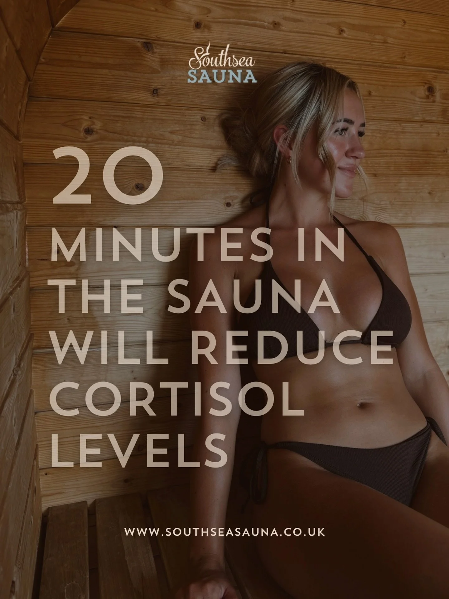 Just 20 minutes in the sauna can help lower cortisol, your body&rsquo;s main stress hormone.

When cortisol stays high it can leave you feeling anxious, tired, inflamed and dealing with that puffy &ldquo;cortisol face&rdquo; no one wants.

How sauna 