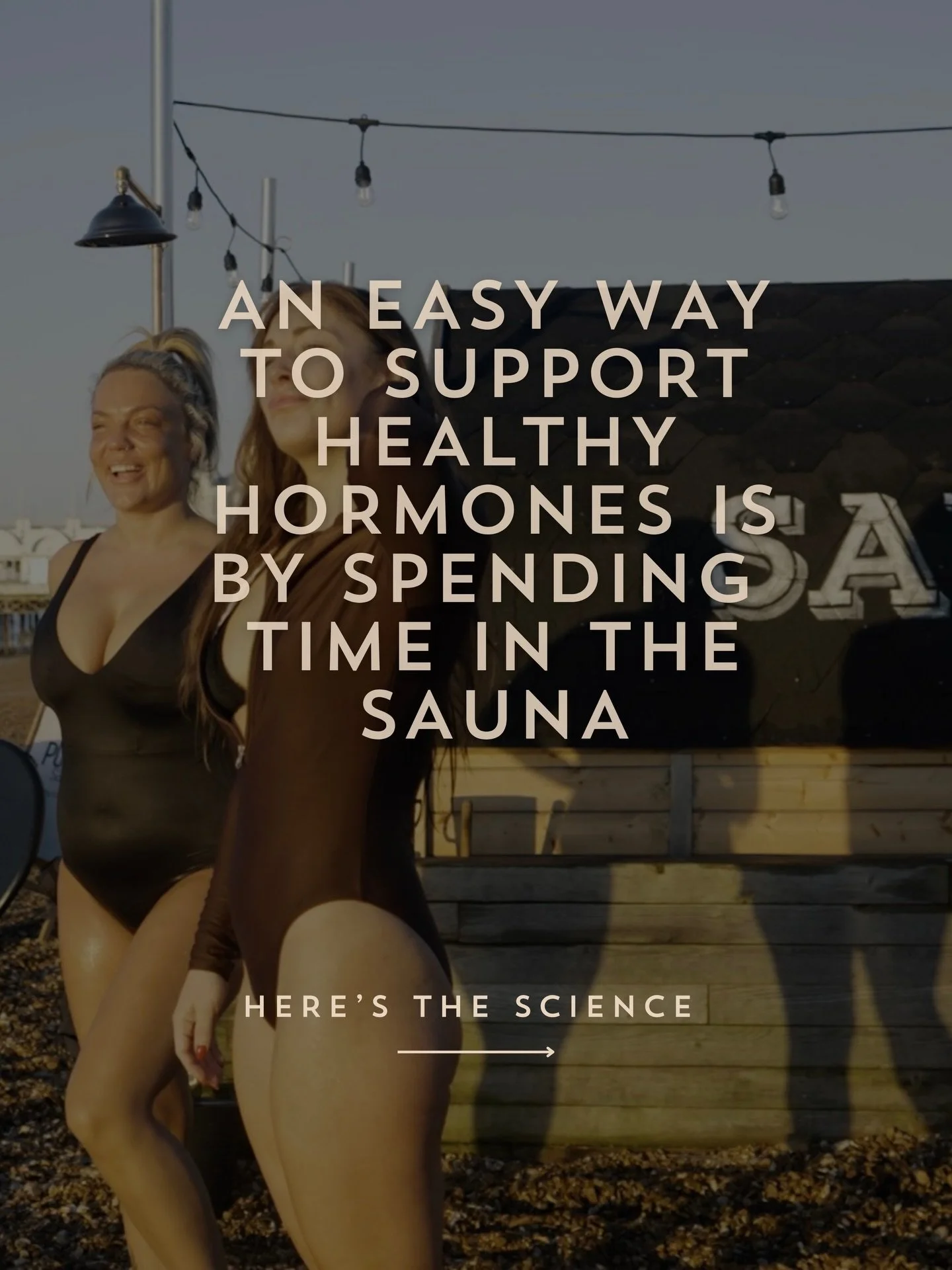 Ever wondered how a sauna can support your hormones?

It&rsquo;s not just about the heat, it&rsquo;s about how it helps you feel. Less stressed, better rested and more balanced day to day.

Swipe to learn more &rarr;