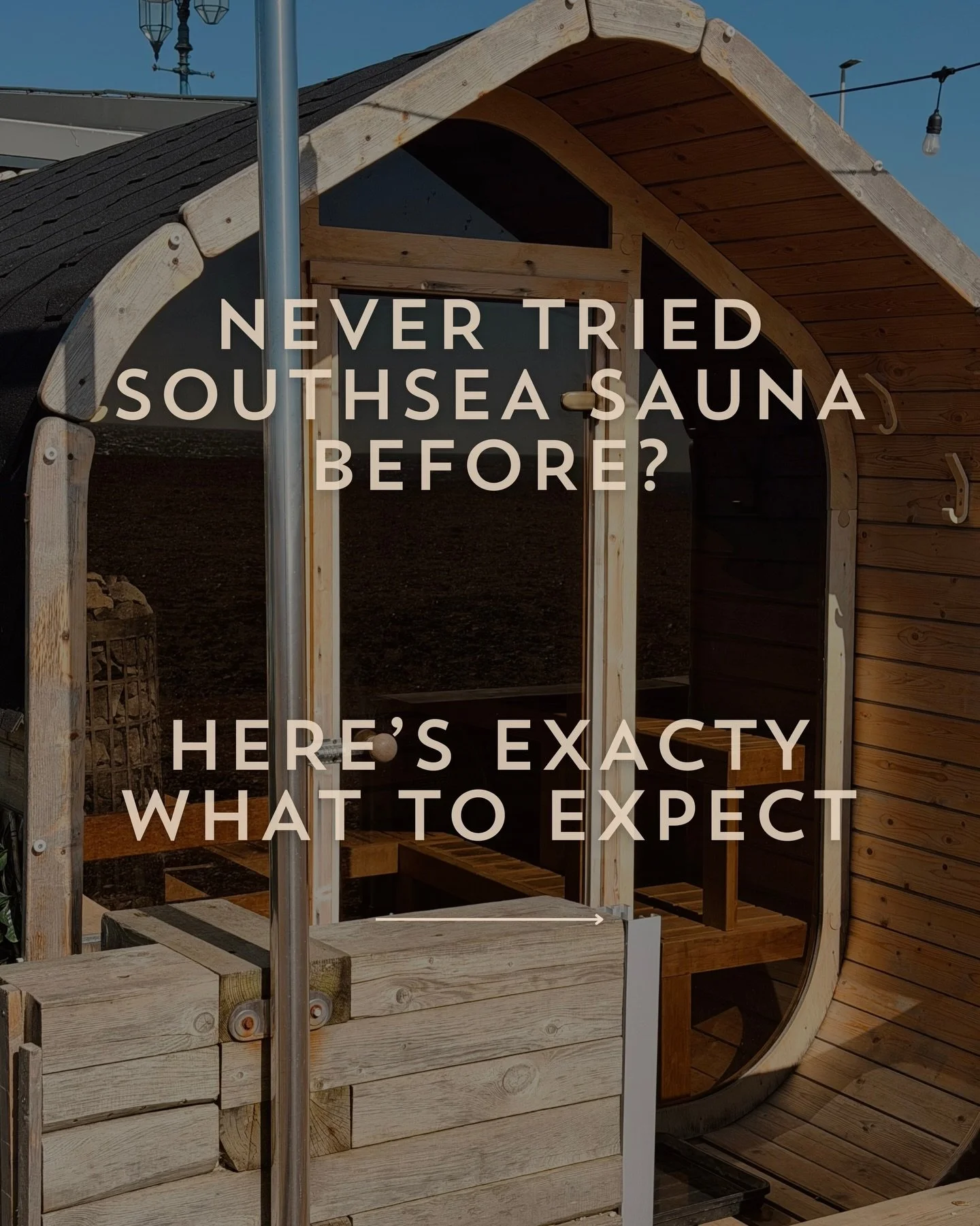 Never tried Southsea Sauna before?
Here&rsquo;s what to expect...

A warm welcome, a calm space, and time to properly switch off. It might feel a little different at first so just go at your own pace and enjoy it 🔥