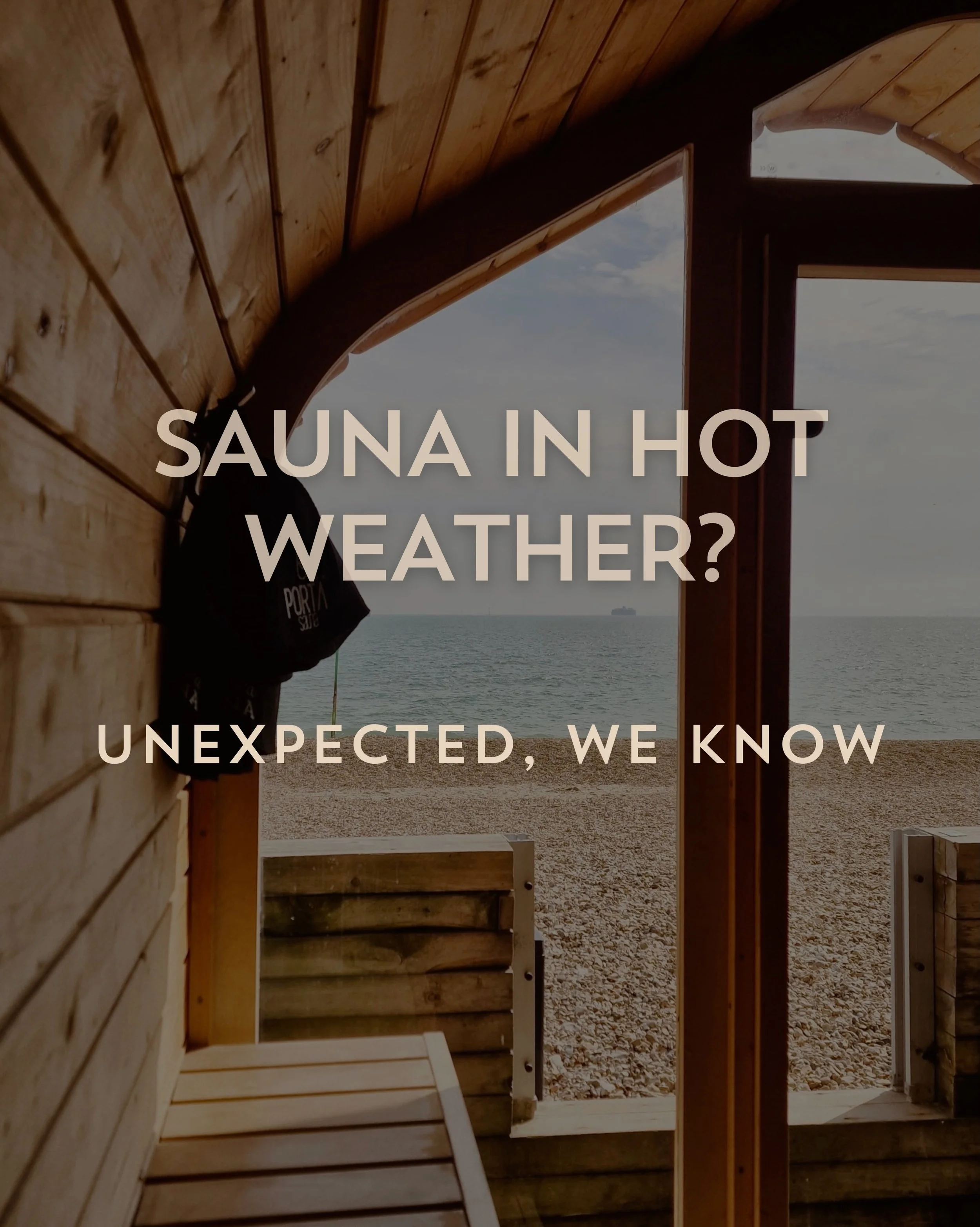 &ldquo;Sauna in this weather? Absolutely not.&rdquo;

But the heat  cold plunge combo in this weather? 
Different level.

You leave feeling cooler, refreshed&hellip; and somehow sleep hits better too.

Unexpected, but it works.