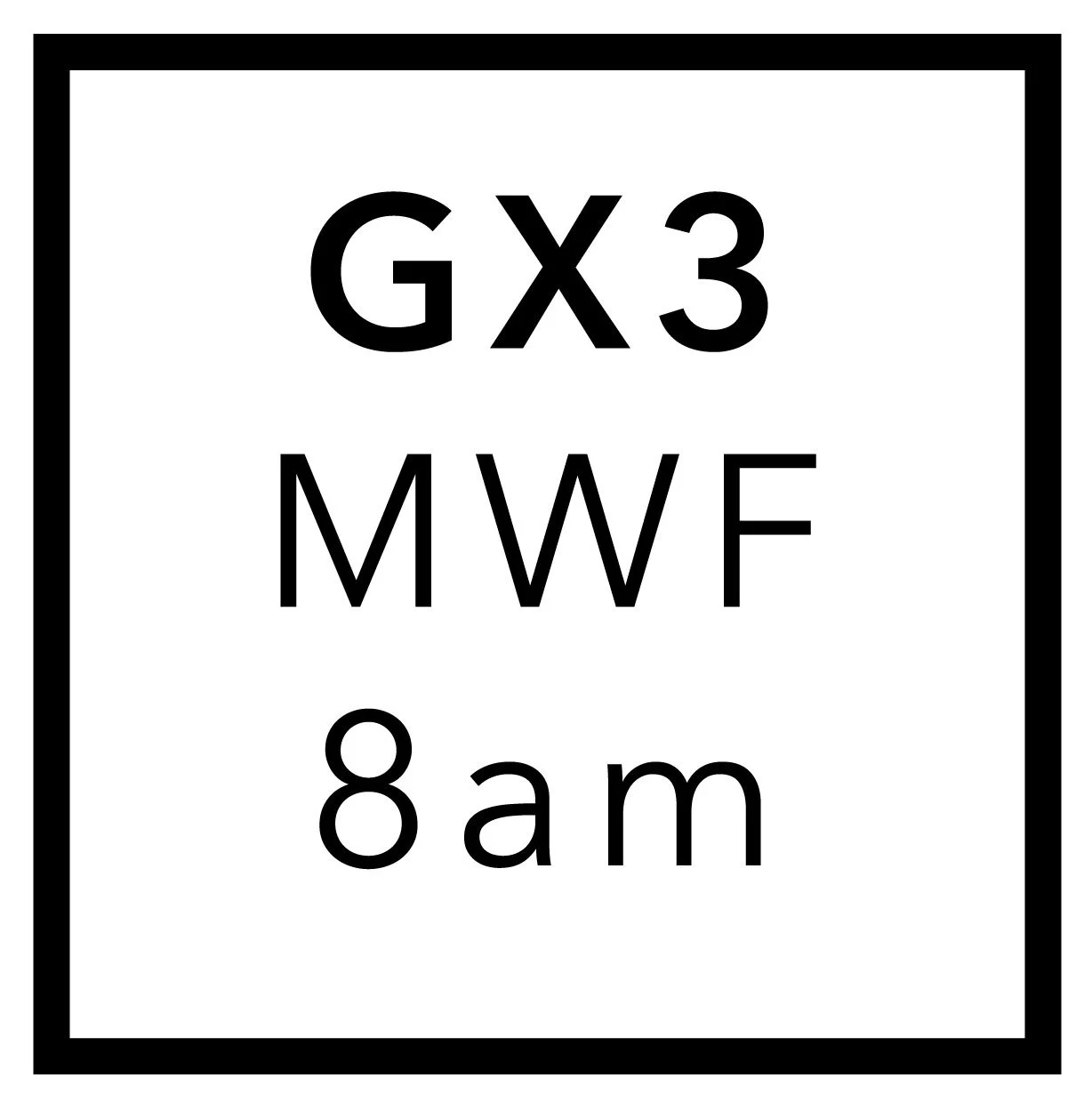 GX3 - September