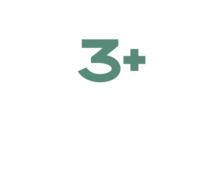 Graphic showing 3+ business audience segments.