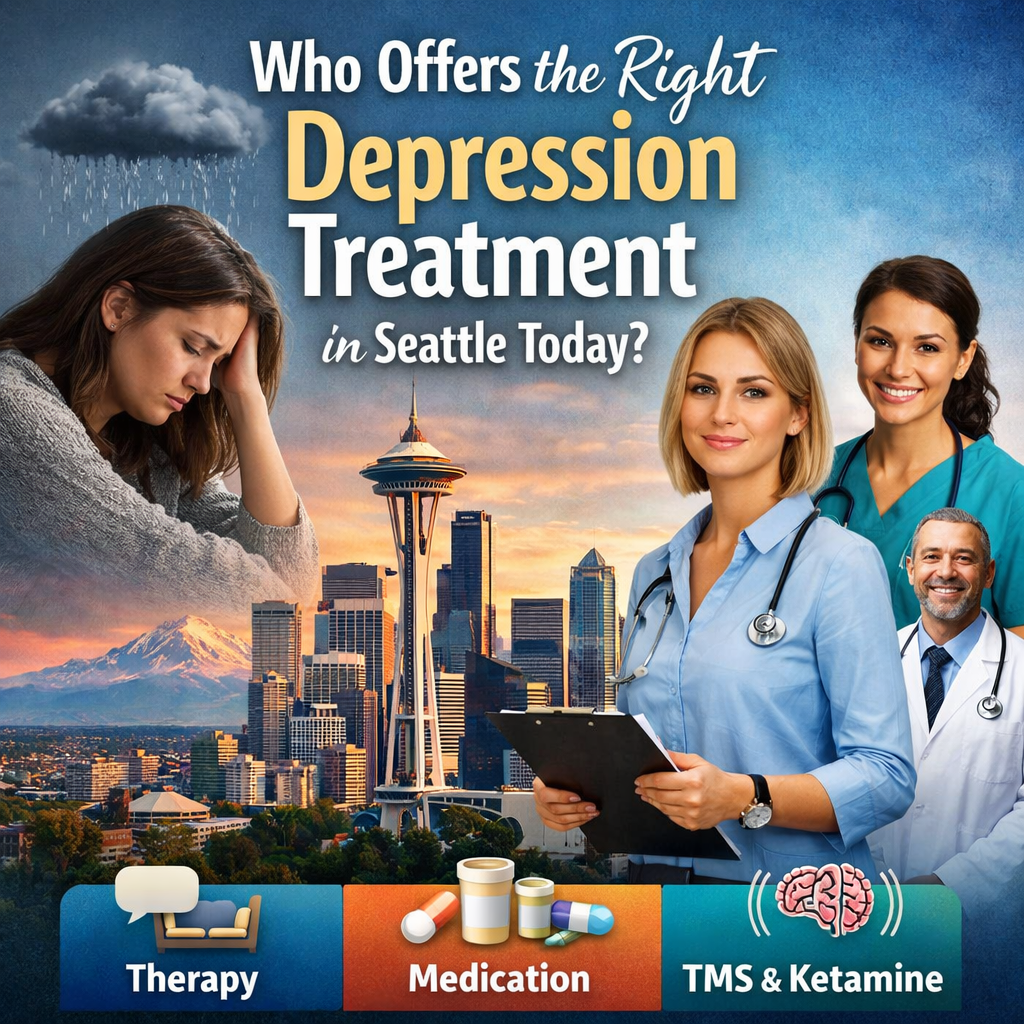 Who Offers the Right Depression Treatment in Seattle Today?