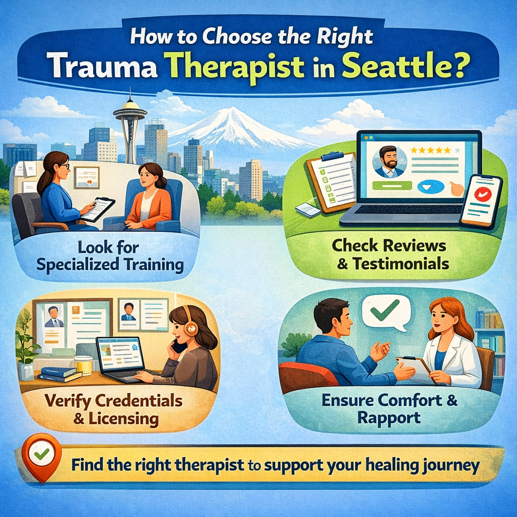 How to Choose the Right Trauma Therapist in Seattle?