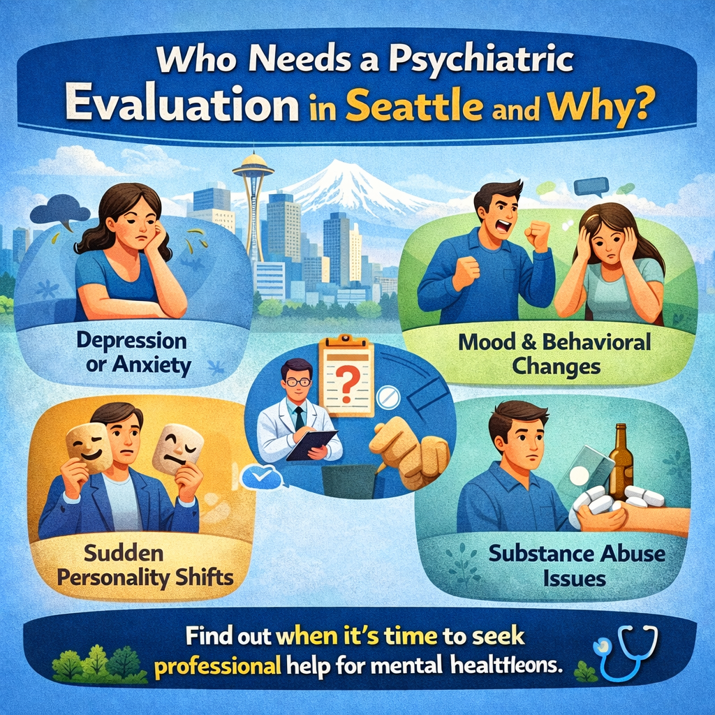 Who Needs a Psychiatric Evaluation in Seattle and Why?
