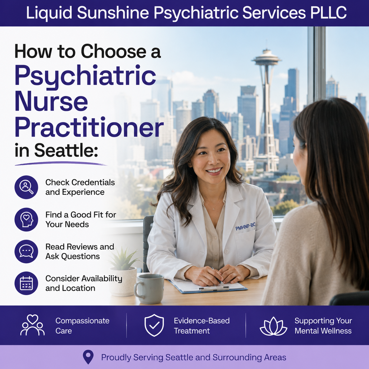 How to Choose a Psychiatric Nurse Practitioner in Seattle