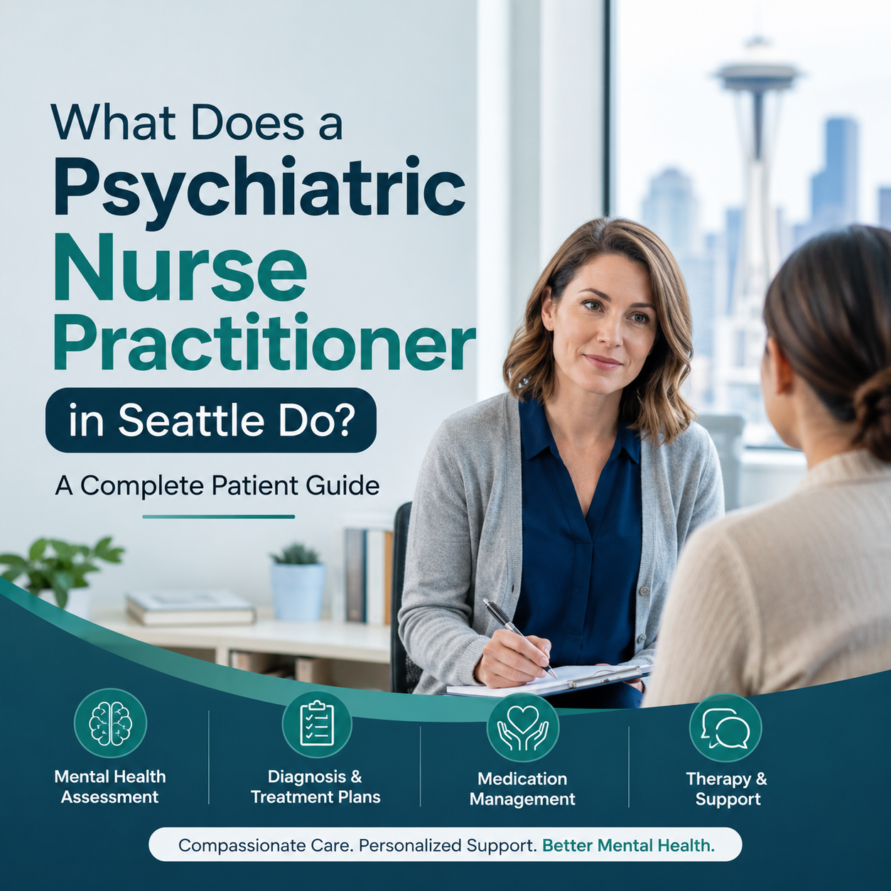 What Does a Psychiatric Nurse Practitioner in Seattle Do? A Complete Patient Guide