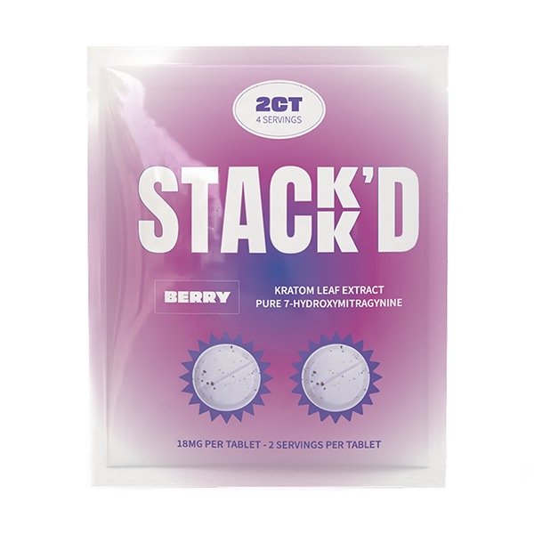 STACK’D 7-HYDROXY TABLETS | 2 COUNT