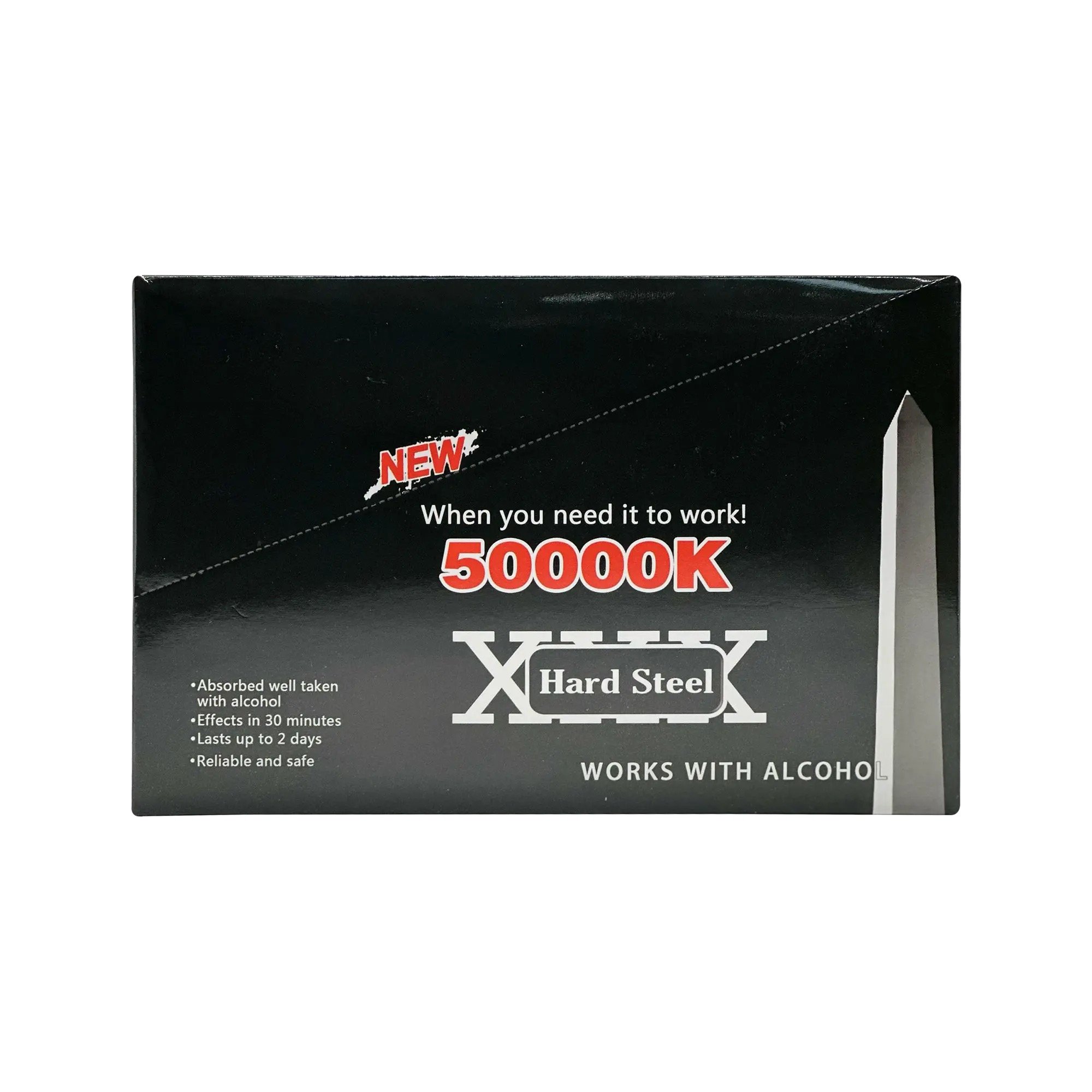 Hard Steel XXX 50000K (24 PACK)