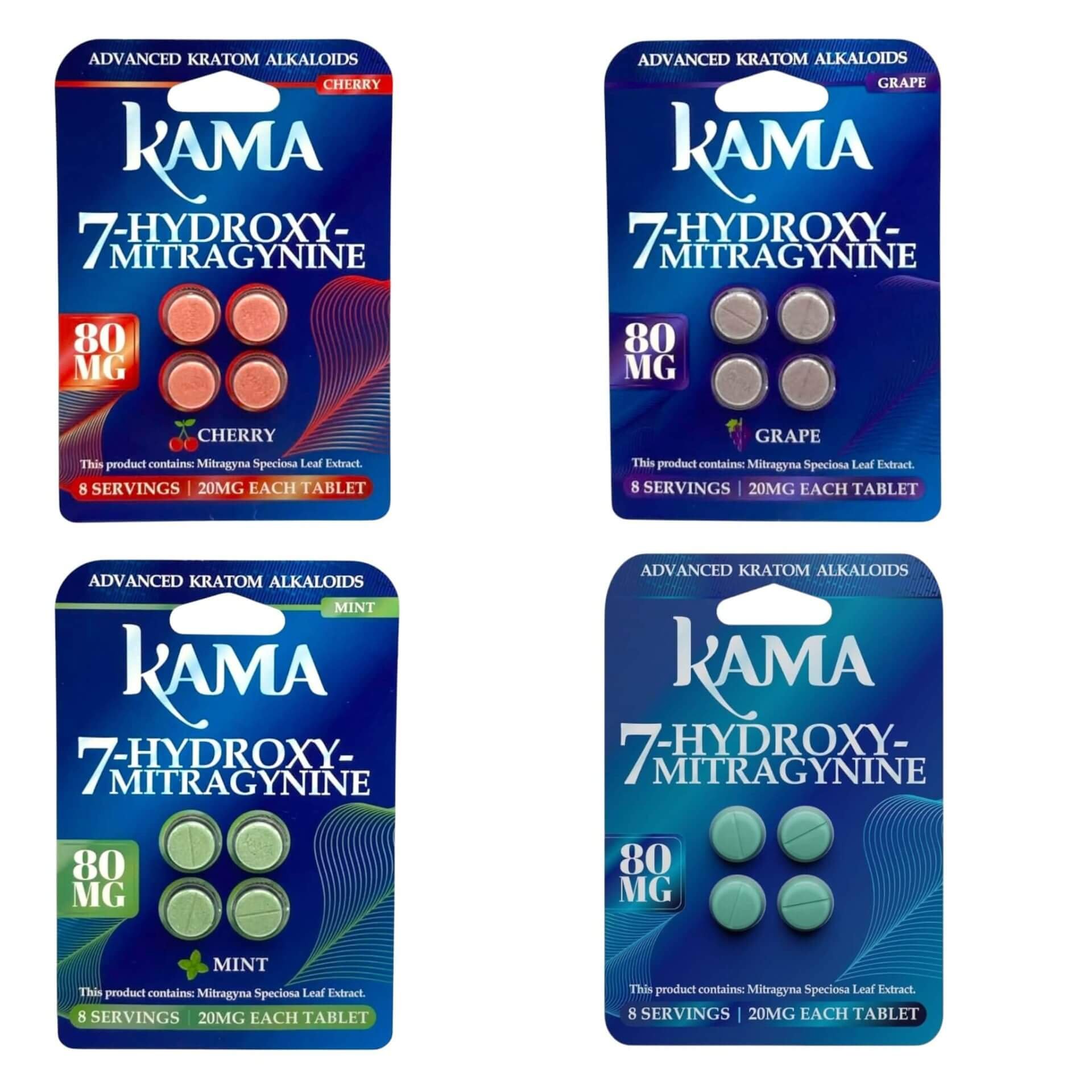 KAMA 7-OH TABLETS | (4CT) 80MG