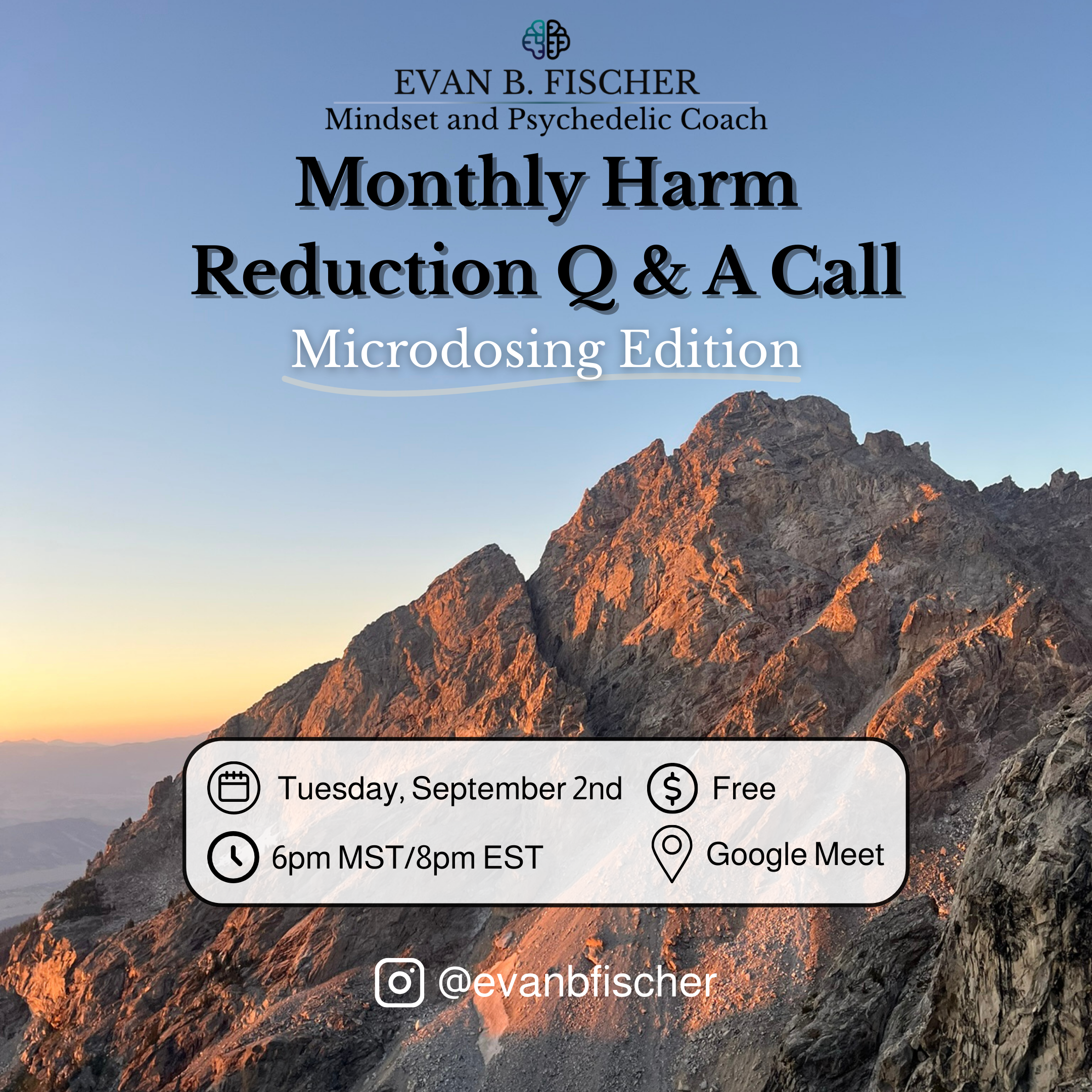 Monthly Harm Reduction Q&A - Microdosing