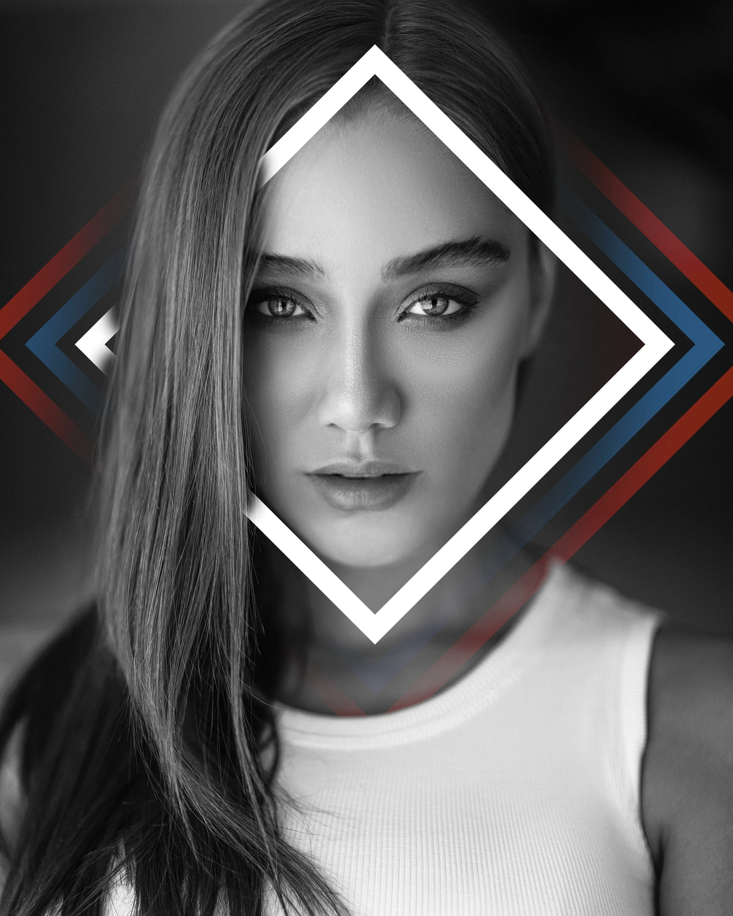 The Square Halo Woman