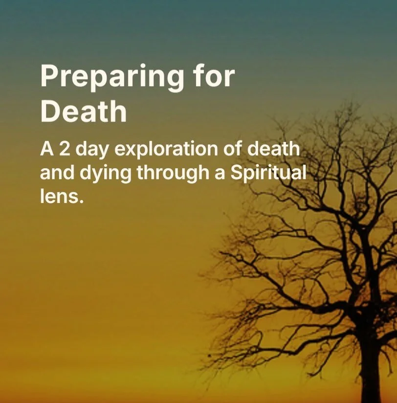 BECOMING MORE ALIVE

Death is a subject that many of us try to avoid like the plague. Just the word death alone, when spoken out loud, can clear a room, (try it this weekend if you want any guests to leave early!) 

So much of what we fear in life, w