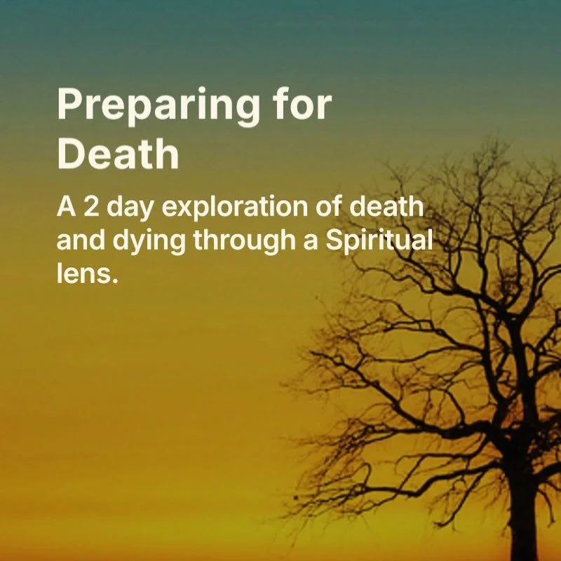 BECOMING MORE ALIVE

Death is a subject that many of us try to avoid like the plague. Just the word death alone, when spoken out loud, can clear a room, (try it this weekend if you want any guests to leave early!) 

So much of what we fear in life, w