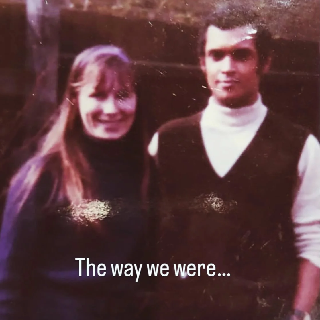 THE WAY WE WERE

If I could invite anyone to a dinner party, (not that I have them, but if I did,) I would invite my mum and dad from when they were young and before they became my parents.

The versions of them as two young people excited by life an