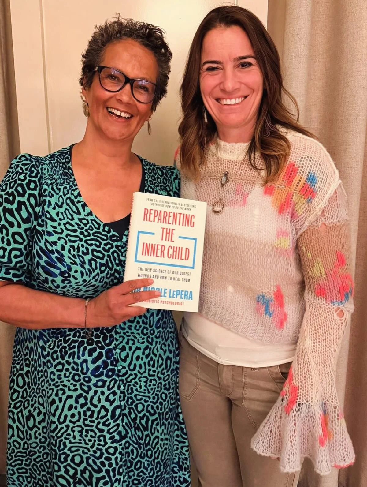 REPARENTING 

Last night I had the pleasure of meeting someone who has had such a significant impact on me and my healing @the.holistic.psychologist 

Like many of you, Nicole&rsquo;s words have consistently held and supported me over the years. The 