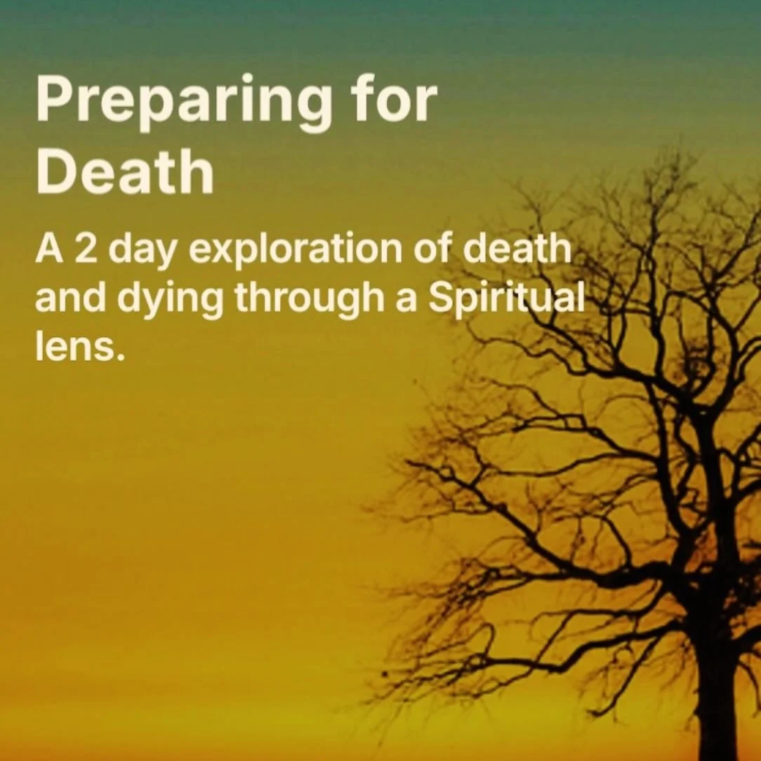 BECOMING MORE ALIVE

Death is a subject that many of us try to avoid like the plague. Just the word death alone, when spoken out loud, can clear a room, (try it next weekend if you want any guests to leave early!) 

So much of what we fear in life, w