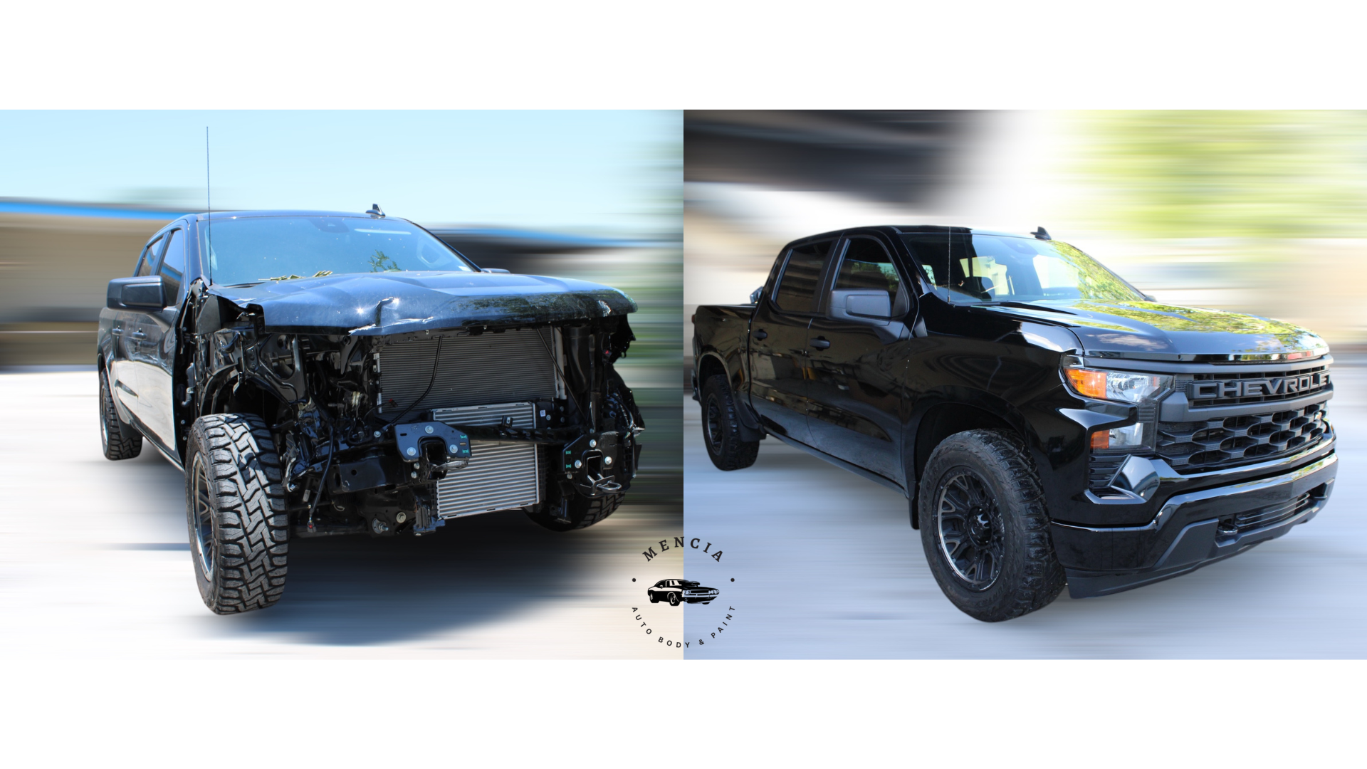 Before & after repairs