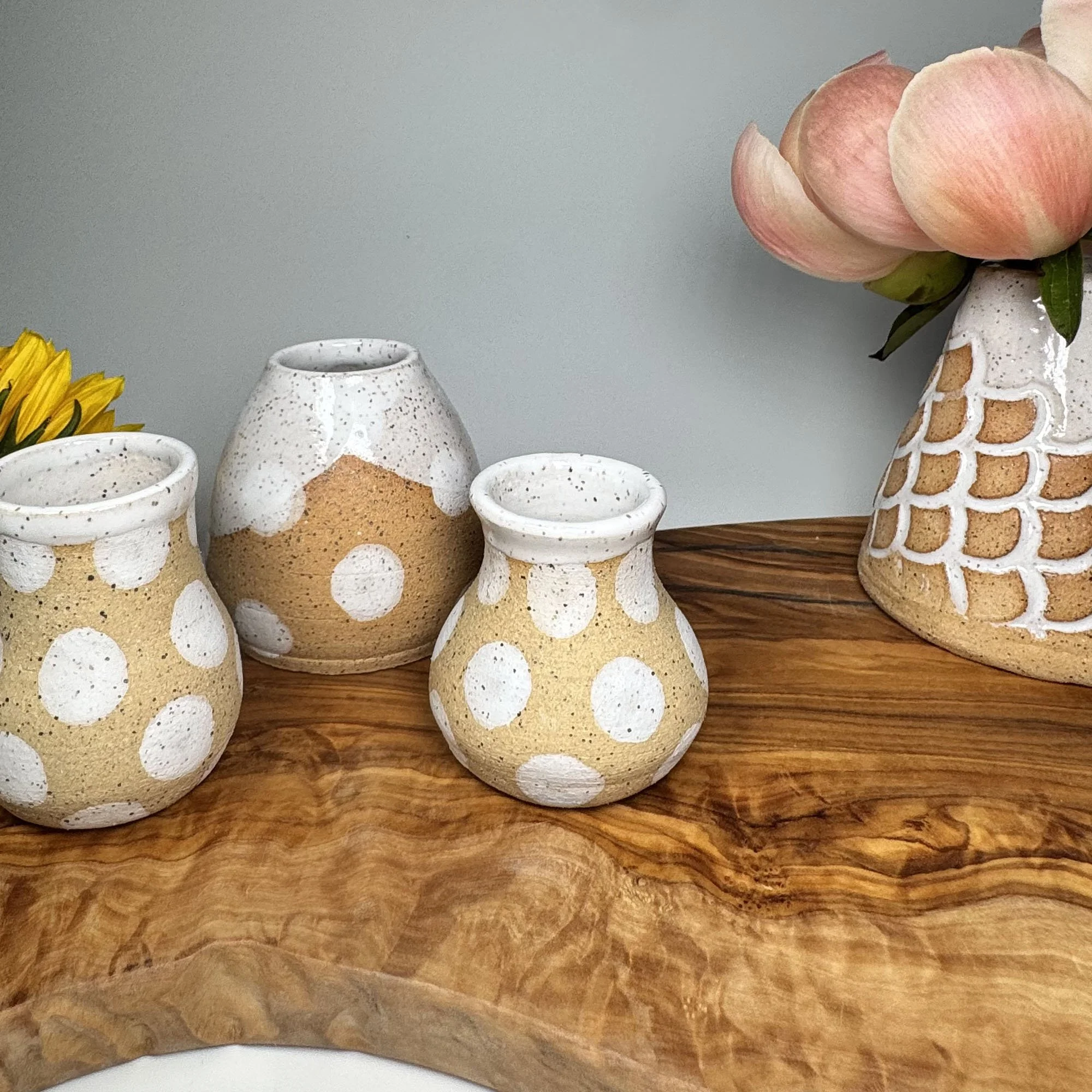 VASE, MINI BUD, WHITE