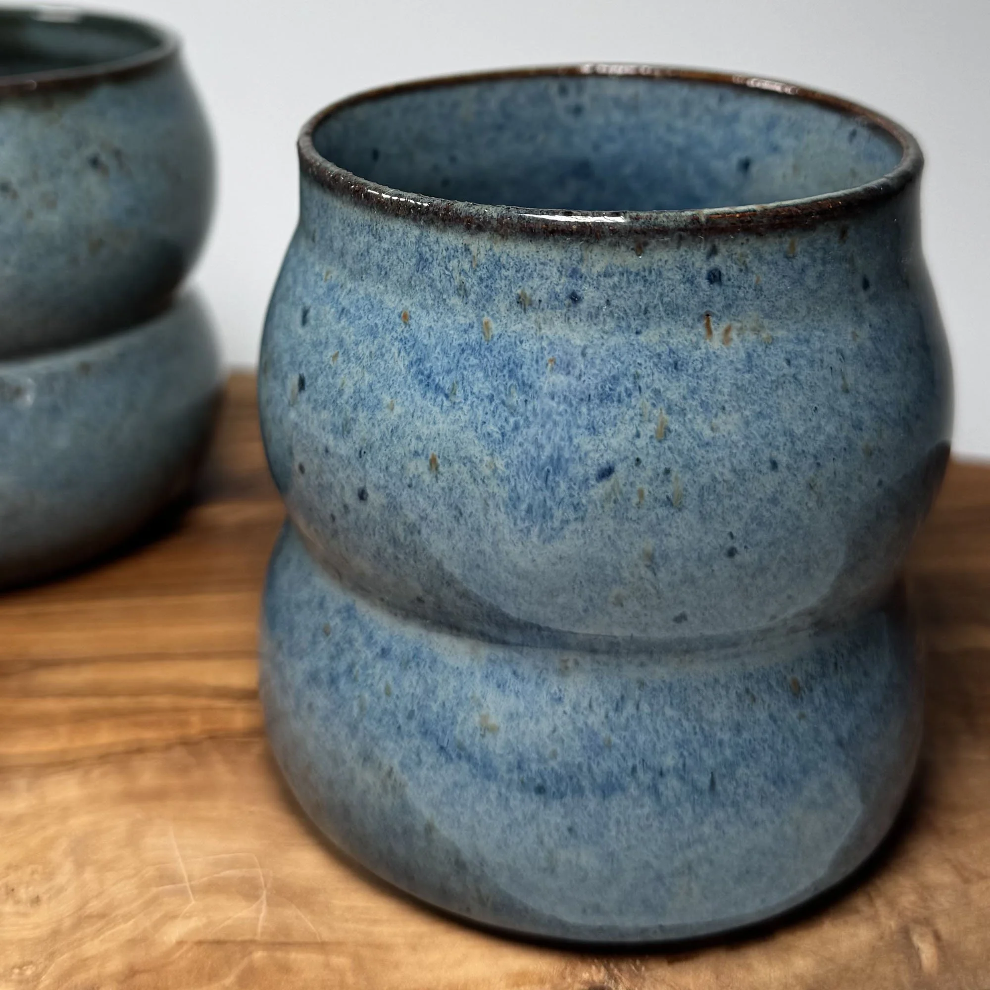 CUP, BUBBLE, DENIM