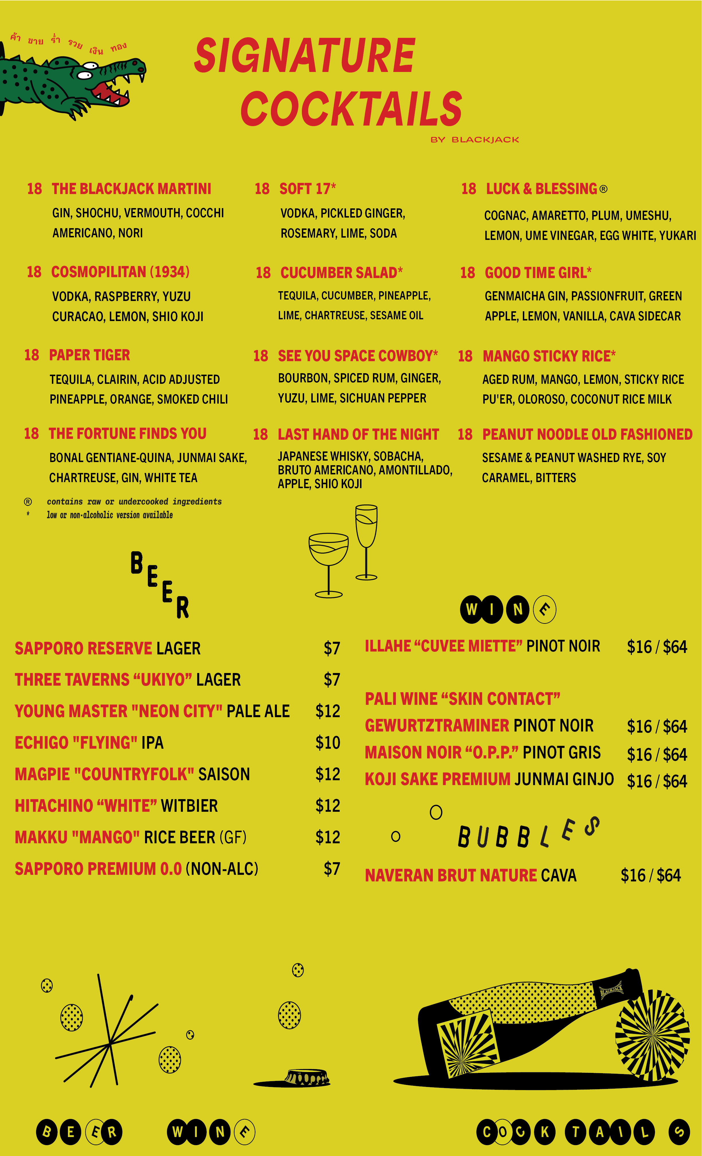 Menu | Discover Our Culinary Delights — Craft Cocktail Bar Midtown