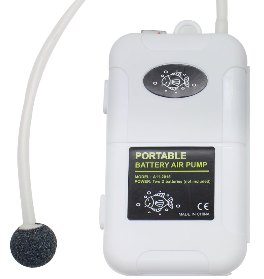 Battery powered air pump