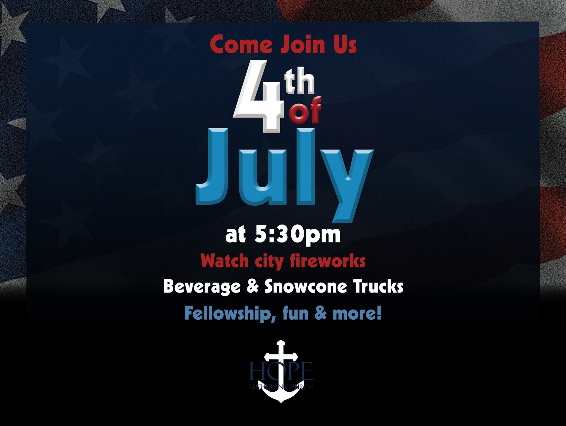 4th of July Event