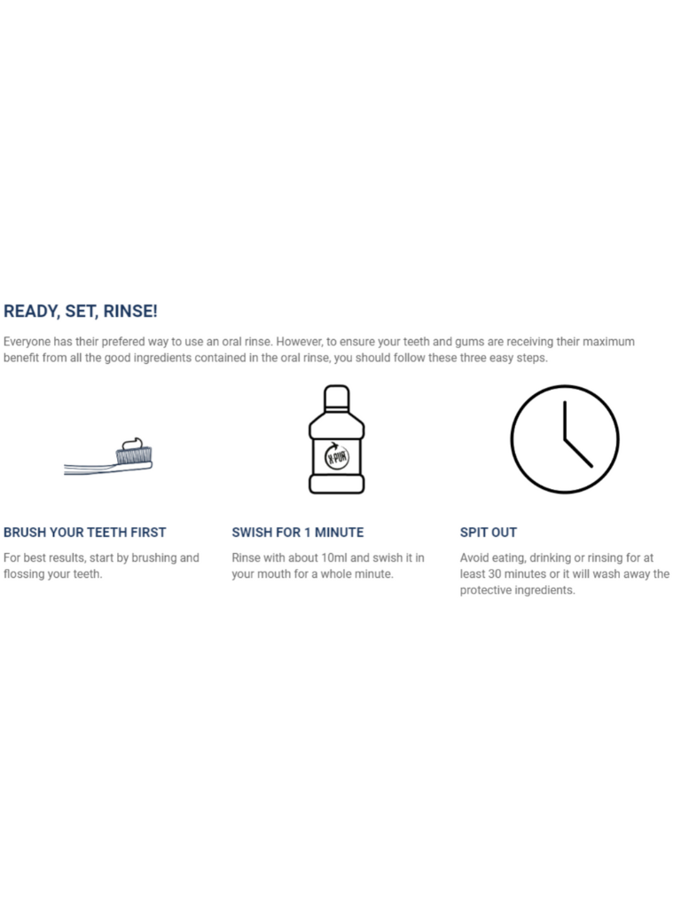 X-Pur Opti Rinse — Brighter Smile