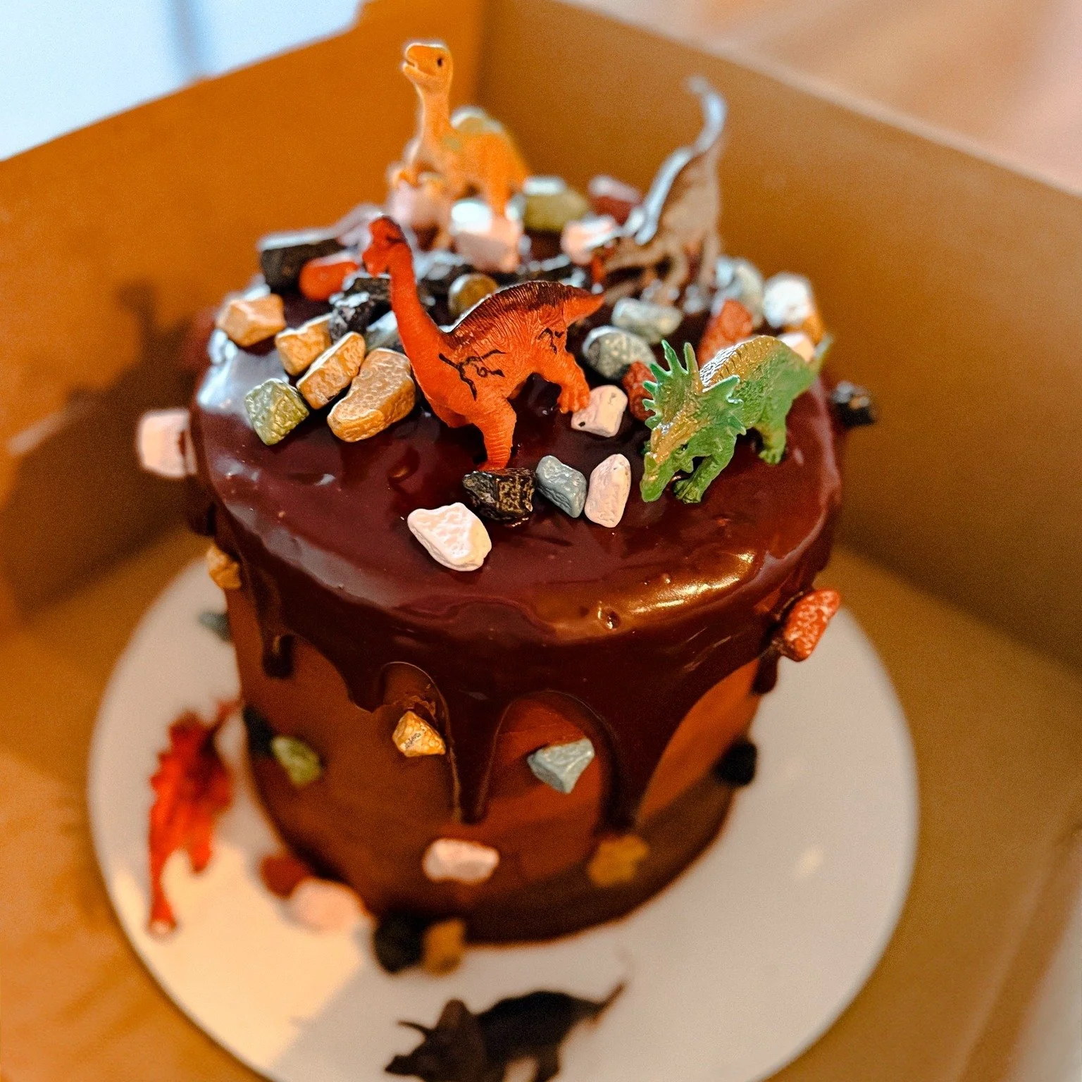 Dino cake 🦖 

#homebakery #homebaker #homemade #cake #bakery #cupcakesofinstagram #smallbusiness #cakes #dessert #baking #chocolatecake #cakedesign #homebaking #cupcakes #homebaked #bakersofinstagram #chocolate #baker #instacake #homebakers #cakesta