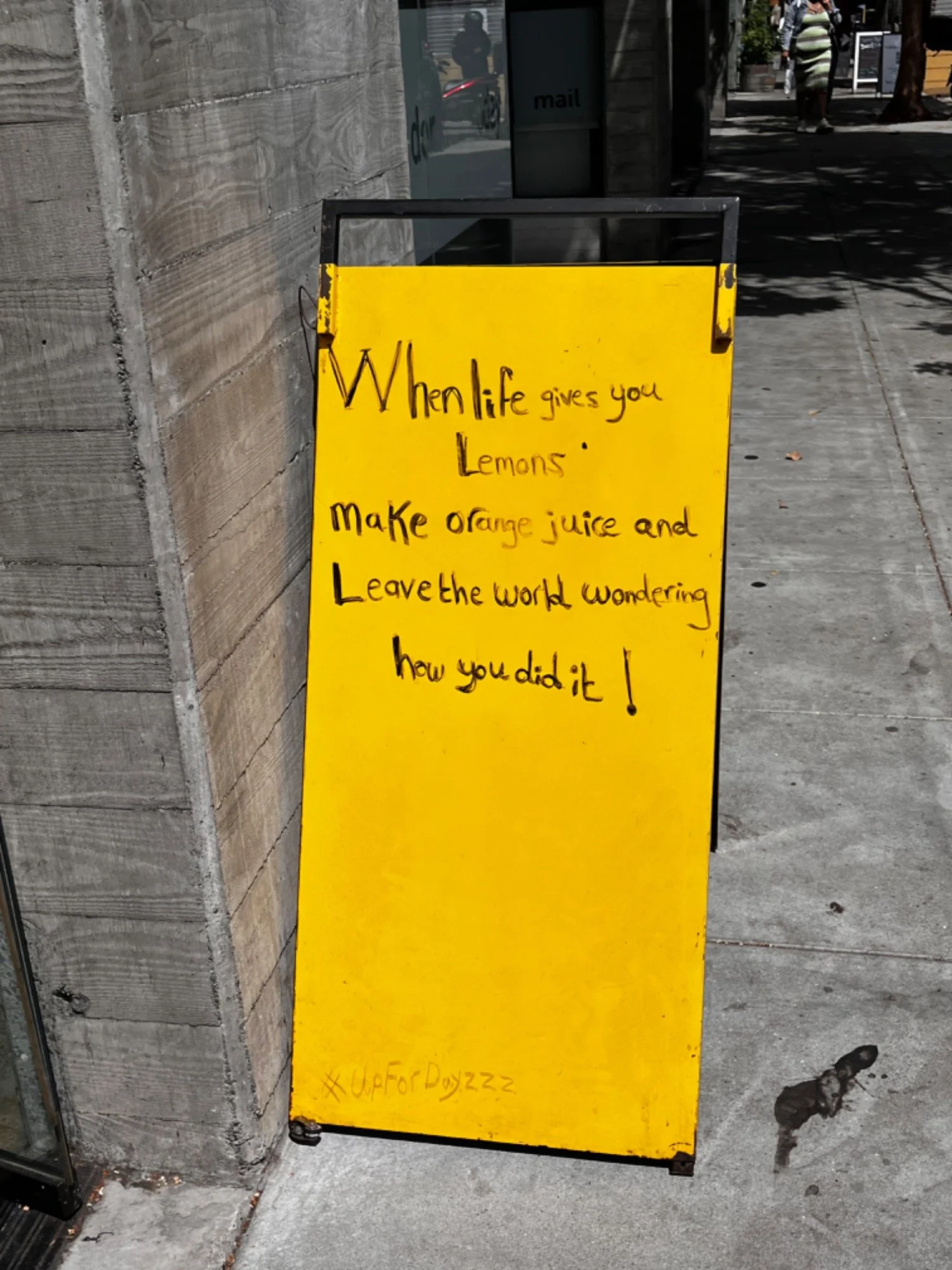 When life gives you lemons