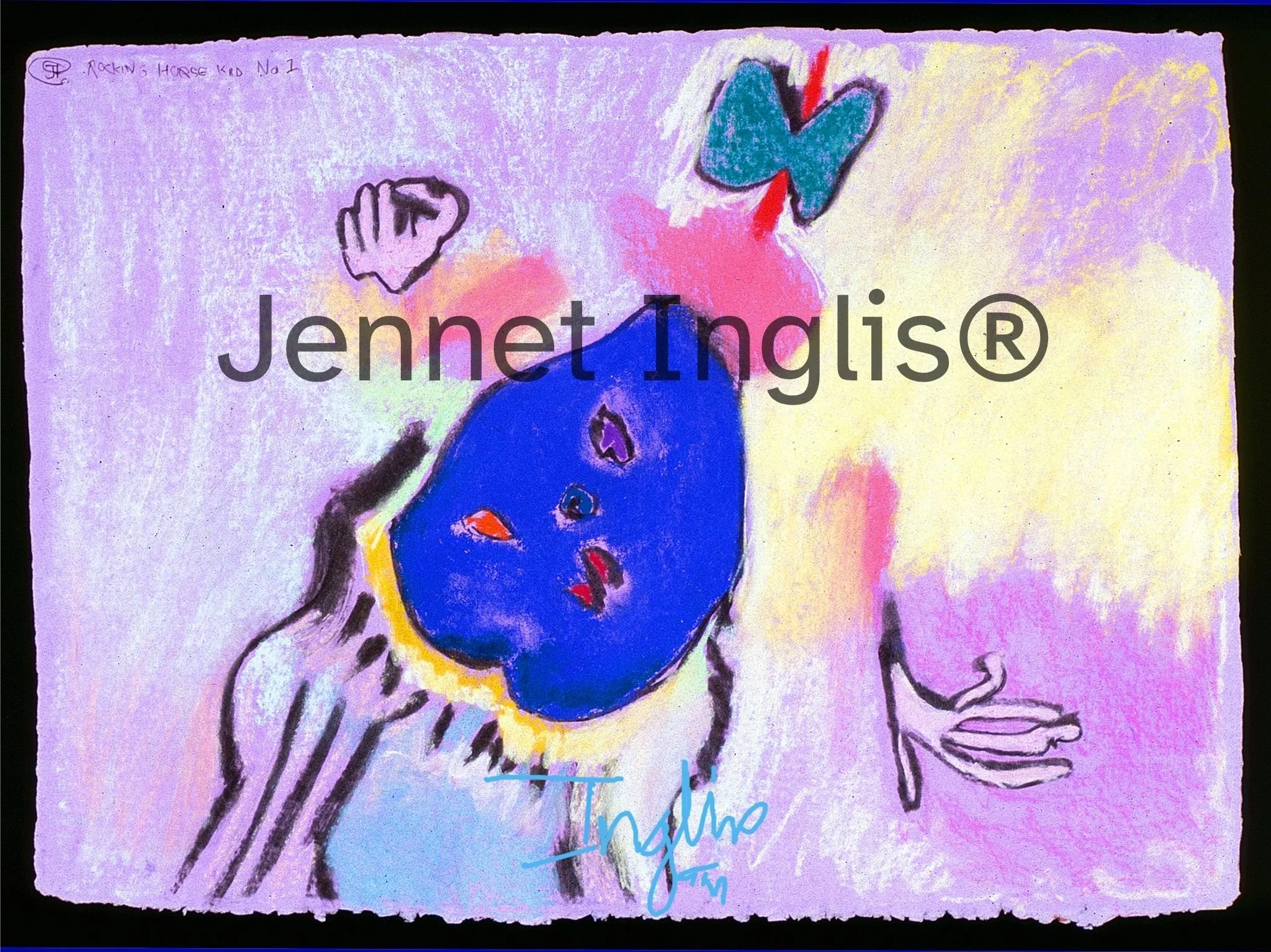 Rocking Horse Kid
18x24 DPI on Handmade paper