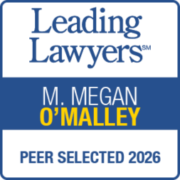 leading lawyers m. megan o'malley peer selected in 2026 badge o'malley & madden, p.c. chicago, illinois employment civil rights law firm