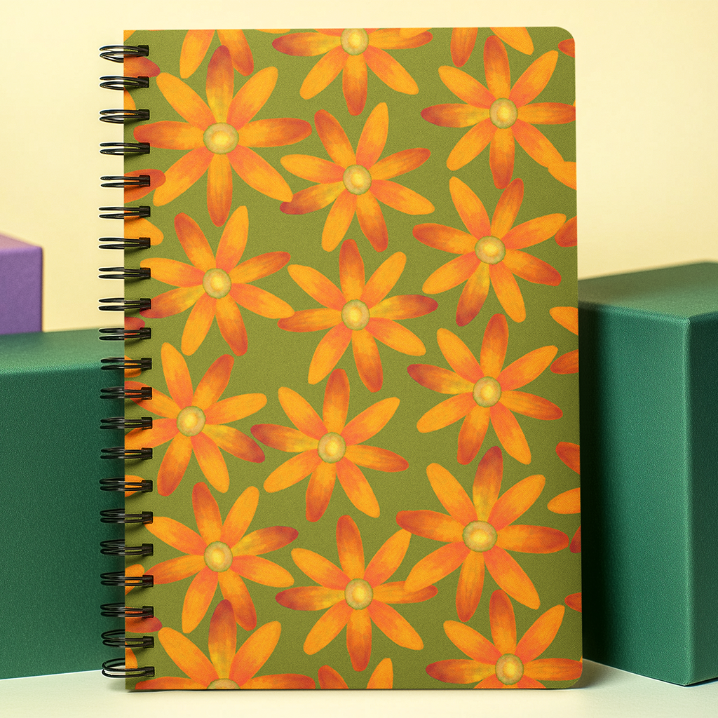 Sunburst Daisy Scatter in 4 colors