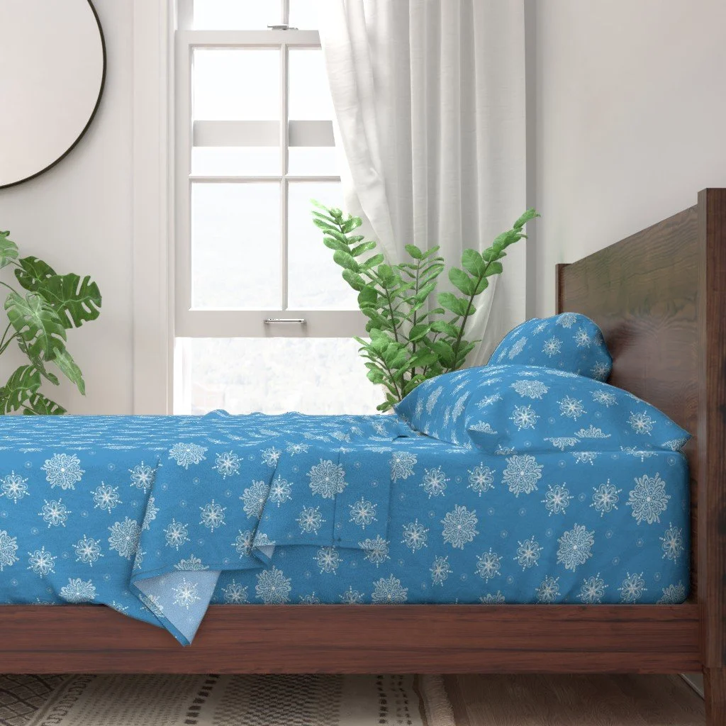 Frilly Whimsy In The Stars in Bluebell Sky
