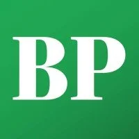 BP logo with green background and white letters