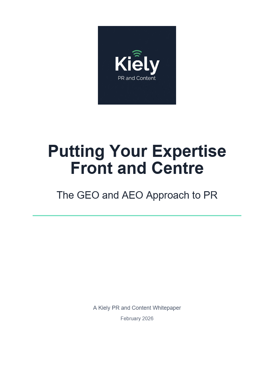 Putting Your Expertise Front and Centre: The GEO and AEO Approach to PR 
