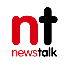 Logo of NT News Talk with black and red text on a white background.