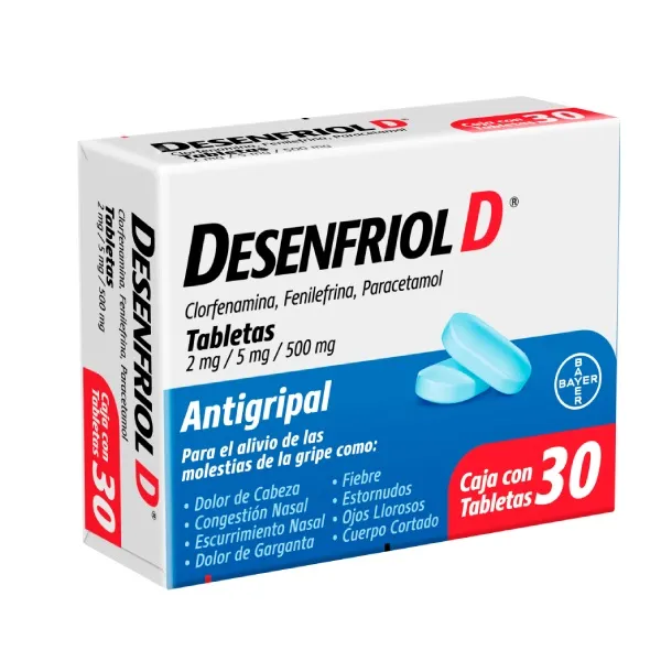 Desenfriol D C/30 Tab