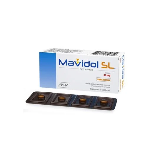 Mavidol SL 30 mg C/4 tab