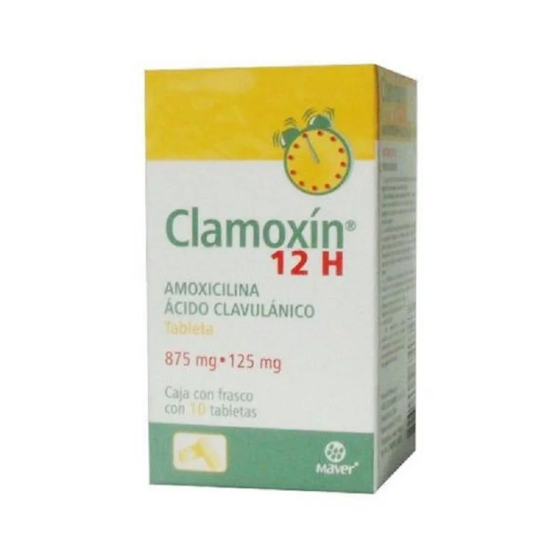 Clamoxin 12H 875/125 mg C/10 tab