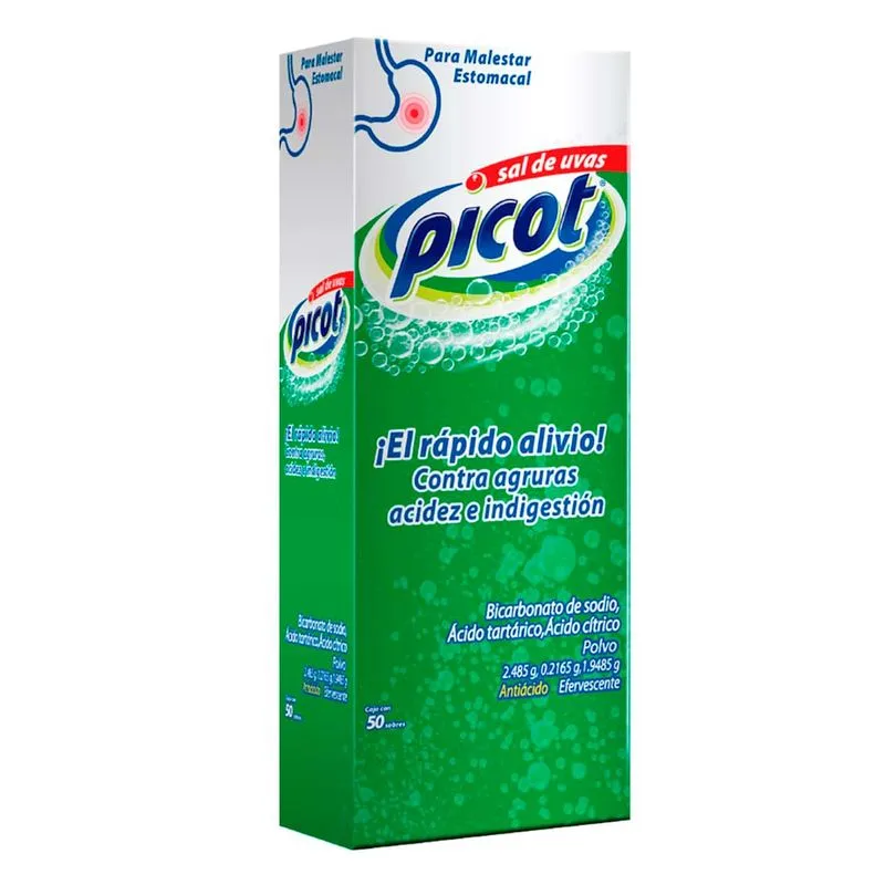 Sal de uvas picot C/50 sobres