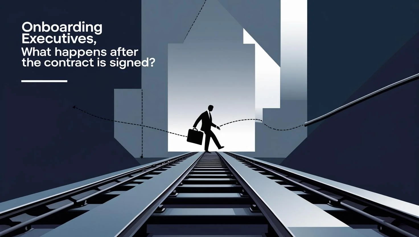 Onboarding executives, what happens after the contract is signed?