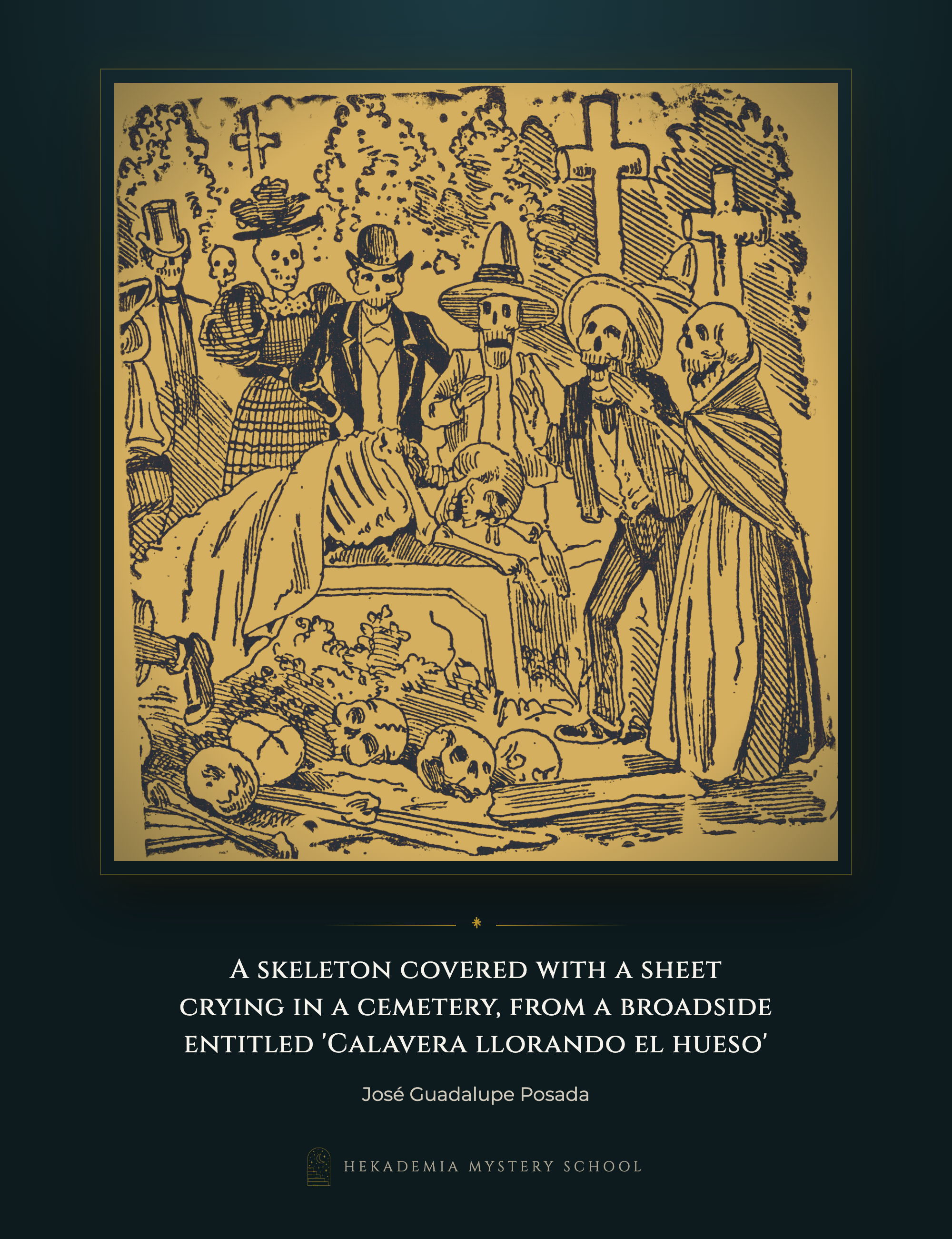day of the dead artwork by jose guadalupe posada