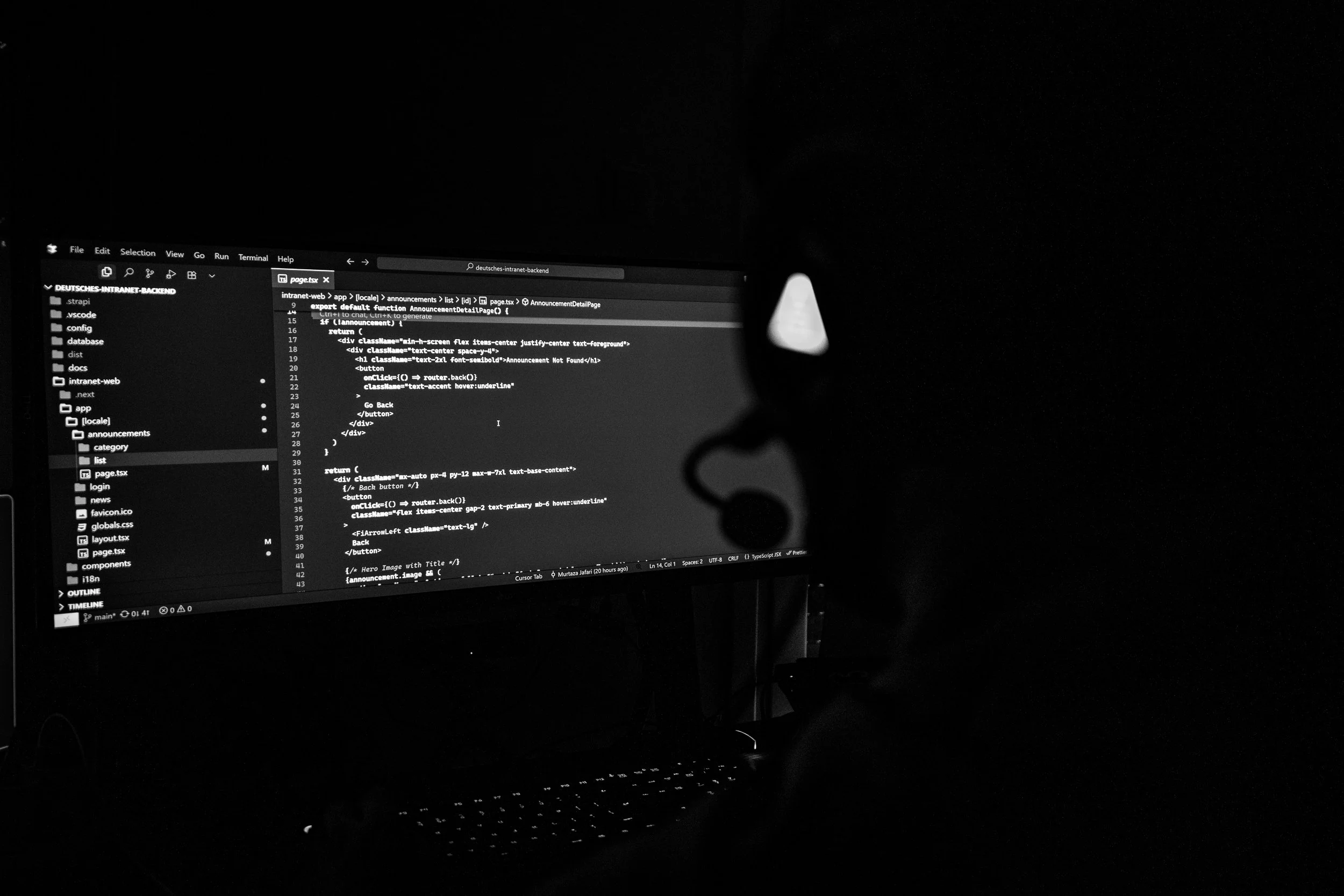 Lines of code are showing on Murtaza Jafari’s, 25, computer monitor during a remote
meeting with his students, in Athens, Greece, Friday, Oct. 10, 2025. Jafari offers free online coding lessons to women living in Afghanistan, opposing the Taliban's b