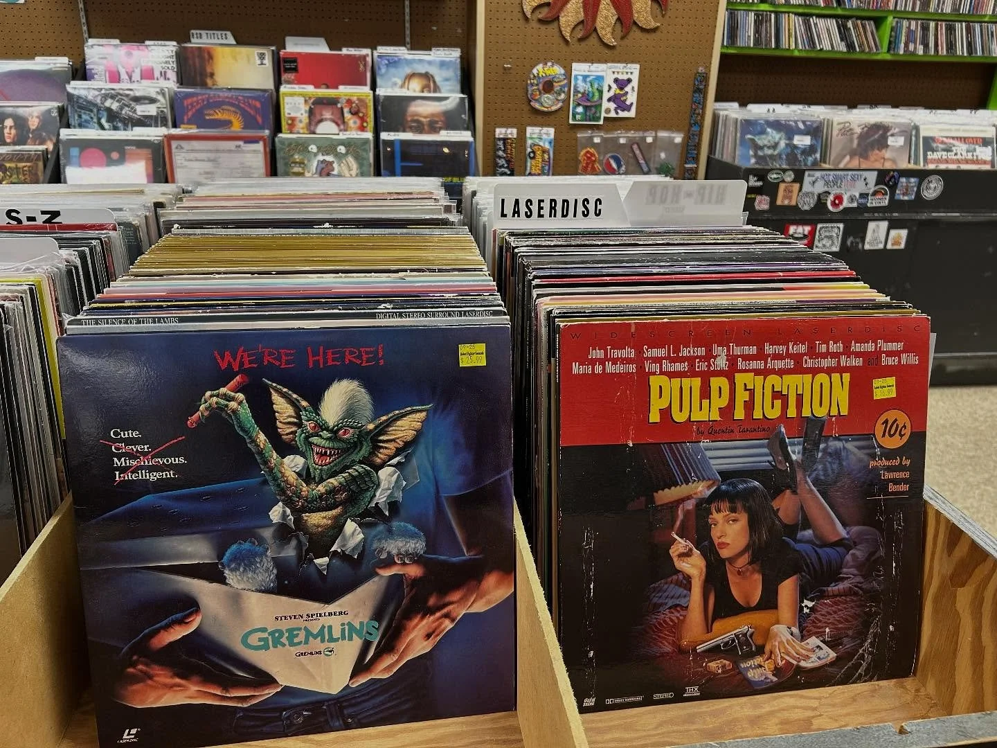 We just put out a ton of movies!! So many great titles available on VHS, Laserdisc and DVD! We also put out some solid cassettes today! #vhs #laserdisc #dvd #moviecollection #cassette #vhscollector