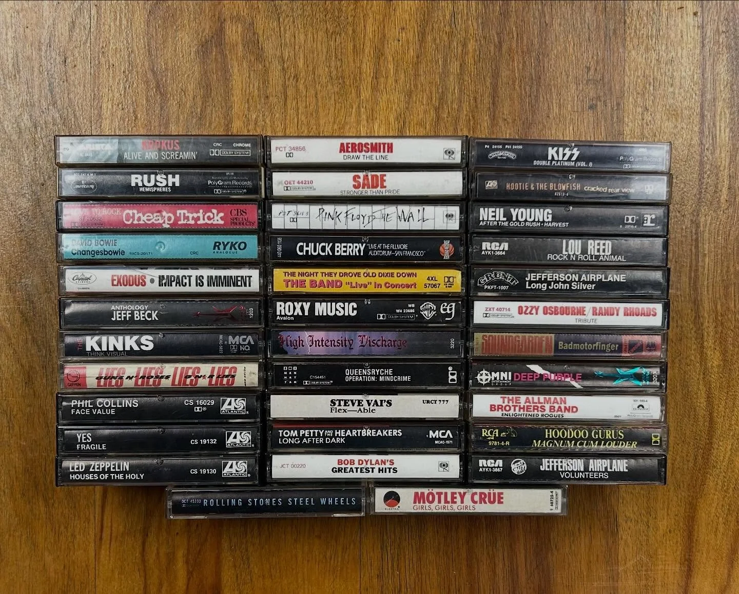 Putting out a handful of cassettes this morning! A couple titles we don&rsquo;t see very often! #cassette #cassettecollection #recordstore