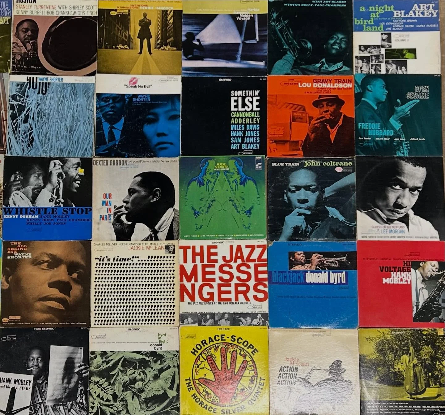We bought an absolutely killer jazz collection! Here is just a sample of some of the great titles we will be putting out! A great selection of Blue Note, Prestige, Riverside, Impulse, Atlantic and more! Mostly reissues with a handful of originals. Al