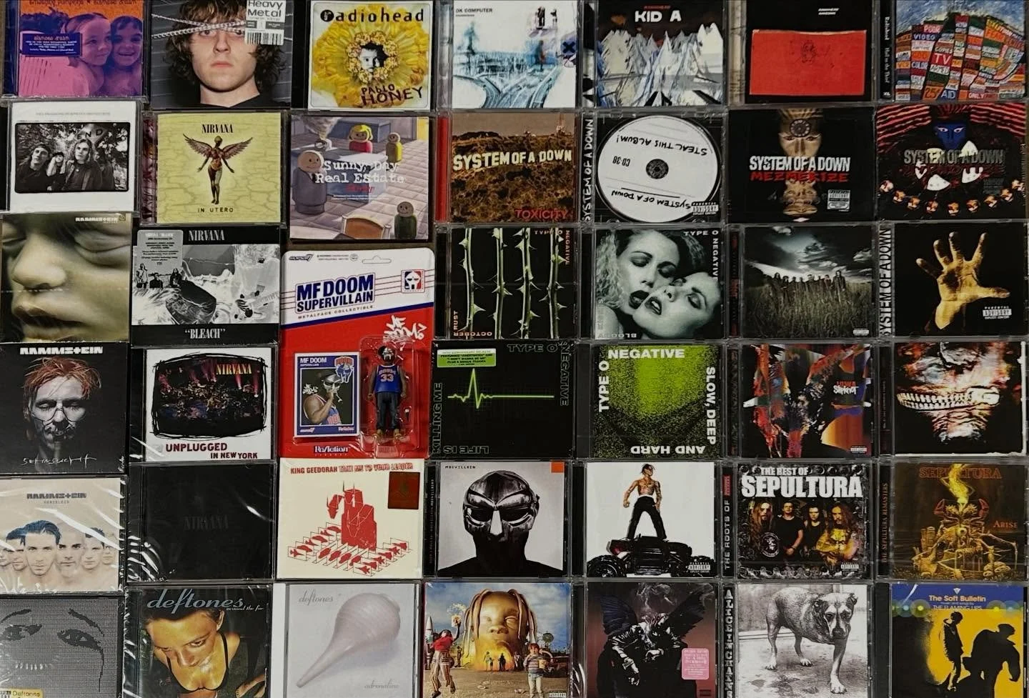 Restocking our new CD selection this afternoon! #cdcollection #cd #recordstore